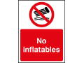 No Inflatables